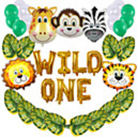 Party Balloons 38 pcs Wild Animals Party Supplies Latex Balloons Boys and Girls Party Birthday Decoration 12-16inch for Party Favors Supplies or Home Decoration