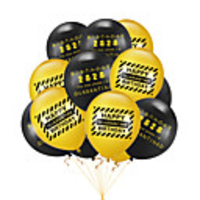 Party Balloons 45 pcs Fashion Party Supplies Latex Balloons Banner Boys and Girls Birthday Decoration 12 Inch for Party Favors Supplies or Home Decoration