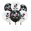 Party Balloons 60 pcs Fashion Party Supplies Latex Balloons Banner Boys and Girls Party Decoration 12 Inch for Party Favors Supplies or Home Decoration