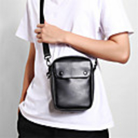 Passport Holder ID Holder Crossbody Bag Neck Wallet Large Capacity Waterproof Anti-theft Casual Traveling PU Leather Solid Color Gift For Men and Women 17423 cm