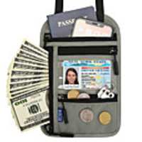 Passport Holder ID Holder Crossbody Bag Neck Wallet Large Capacity Waterproof Anti-theft RFID Blocking Casual Traveling Nylon Fashion Gift For Men and Women