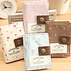Passport Holder ID Holder Nylon Portable Flower