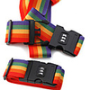 Password Combination Luggage Strap Padlock Belt Lock Five Colors