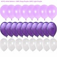 pastel balloons 10 inch happy birthday balloons 100pc purple white assorted latex balloon for wedding birthday baby shower party decorations