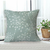 Pastoral Green Double Side Cushion Cover 1PC Soft Decorative Square Throw Pillow Cover Cushion Case Pillowcase for Sofa Bedroom Livingroom Outdoor Superior Quality Machine Washable Outdoor Cushion for Sofa Couch Bed Chair miniinthebox