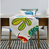 Pastoral Style Big Leaf Dining Table Runner