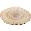 Pastoral Style Straw Hats with Lace-up 1 Piece Honeymoon / Holiday Headpiece