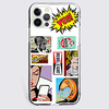 Patchwork Letter Case For Apple iPhone 12 iPhone 11 iPhone 12 Pro Max Unique Design Protective Case Shockproof Back Cover TPU