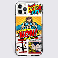 Patchwork Letter Case For Apple iPhone 12 iPhone 11 iPhone 12 Pro Max Unique Design Protective Case Shockproof Back Cover TPU