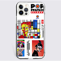 Patchwork Mixed Color Case For Apple iPhone 12 iPhone 11 iPhone 12 Pro Max Unique Design Protective Case Shockproof Back Cover TPU