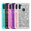 PC TPU 2in1 Taping Glitter Shine Phone Case For Samsung Galaxy A11 A71 A21 A51 A50(2019) A30(2019) A20(2019)