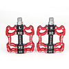 pd-xm521 bicycle cycling bike pedals, lightweight non-slip platform pedals, sealed 3 bearing flat pedals for bmx mtb touring bike, mountain bike,  e-bike fat bike