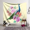 Peacock Flower Wall Tapestry Art Decor Blanket Curtain Hanging Home Bedroom Living Room Decoration Polyester miniinthebox