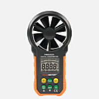 PEAKMETER PM6252A USB Digital Anemometer Temperature Humidity Wind Speed Air Volume Measuring Meter With LCD Backlight