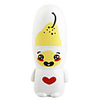Pear Mini Pocket Cooling Fan White