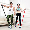 Pedal Resistance Band Exercise Resistance Bands Single Resistance Band 1 pcs Sports Latex Home Workout Gym Workout Exercise Fitness Non Toxic Stretchy Strength Training Durable Anti-tear Shoulder