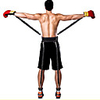 Pedal Resistance Band Resistance Band Set Exercise Resistance Bands 1 pcs Resistance Bands 2 Exercise Handles Sports Latex PP EVA Home Workout Gym Workout Exercise Fitness Portable Adjustable Non
