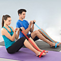Pedal Resistance Band Sit-up Pull Rope 1 pcs Sports Foam TPE NBR Home Workout Pilates Exercise Fitness Portable Anti Slip Durable Strength Training Muscular Bodyweight Training Muscle Building For