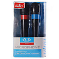 PEGA 4-in-1 Universal USB Karaoke Microphones for Wii/PS3/PS2/Xbox 360 (2-Pack)