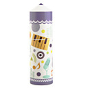 Pencial Shaped Mini Pocket Cooling Fan Purple