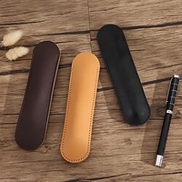 Pencil Case Pen Pouch Marker Bag Waterproof Creative Wear-Resistant PU Leather for School Office Business miniinthebox