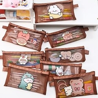 PencilCasePenPouchMarkerBag Cartoon Cute Lightweight Leather Polyester for School Office Student miniinthebox