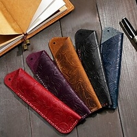 PencilCasePenPouchMarkerBag Waterproof Creative Wear-Resistant Leather for School Office Business miniinthebox