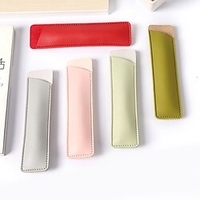 PencilCasePenPouchMarkerBag Waterproof Creative Wear-Resistant PU Leather for School Office Business miniinthebox