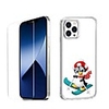 Penguin Case For Apple iPhone 12 iPhone 11 iPhone 12 Pro Max Unique Design Protective Case with Screen Protector Shockproof Back Cover TPU