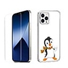 Penguin Case For Apple iPhone 12 iPhone 11 iPhone 12 Pro Max Unique Design Protective Case with Screen Protector Shockproof Back Cover TPU