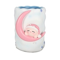 PenPencilHolderCup Cute Wear-Resistant Big Capacity ceramics for School Office Student miniinthebox