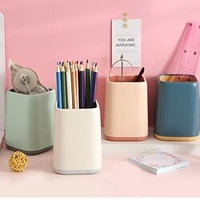 PenPencilHolderCup Lightweight Multifunction Big Capacity Plastics for Office Student Kids miniinthebox
