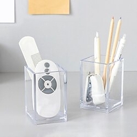 PenPencilHolderCup Lightweight Multifunction Big Capacity Plastics for Office Student Kids miniinthebox