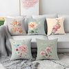 Peony Double Side Cushion Cover 5C Soft Decorative Square Throw Pillow Cover Cushion Case Pillowcase for Bedroom Livingroom Superior Quality Machine Washable Indoor Cushion for Sofa Couch Bed Chair miniinthebox
