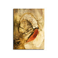 People Oil Painting Style Art Print without Stretched Frame