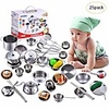 per play house toys set super stainless steel kitchen toy sets children