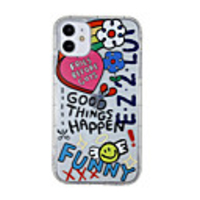 Personalized Case For Apple iPhone 12 Unique Design Cartoon Pattern Back Cover Transparent TPU Material Mobile Phone Case For iPhone 11 Pro Max XS Max XR X 7 8 Plus 6 6s Plus