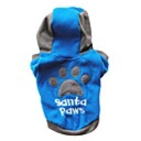 pet cat dog winter hooded jacket winter casual pets dog clothes warm coat clothing dogs(blue, xl)