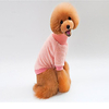 Pet Clothes Autumn And Winter Solid Color High Neck Sweater Two Legged Teddy Dog Clothes miniinthebox