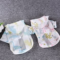 Pet Dog Clothes Teddy Summer Sunscreen Shirt Light and Breathable Dog Vip Pomeranian Sunscreen Dog miniinthebox