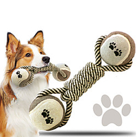 Pet Molar Bite Toy Dog 1pc Bone Teething Rope Toy Sisal Gift Pet Toy Pet Play miniinthebox