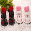 Pet Shoes Breathable Sheep Print Pu Shoes Pet Autumn And Winter Shoes miniinthebox