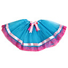 Petticoat Hoop Skirt Tutu Under Skirt 1950s Blue Petticoat / Kid