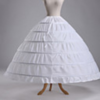 Petticoat Hoop Skirt Tutu Under Skirt 1950s Cotton Green Blue Fuchsia Petticoat / Crinoline