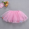 Petticoat Hoop Skirt Tutu Under Skirt 1950s Gray Yellow Pink Petticoat / Kid