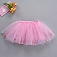 Petticoat Hoop Skirt Tutu Under Skirt 1950s Gray Yellow Pink Petticoat / Kid
