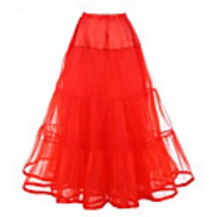 Petticoat Hoop Skirt Tutu Under Skirt 1950s Pink Fuchsia Ivory Petticoat / Crinoline