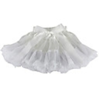 Petticoat Hoop Skirt Tutu Under Skirt 1950s Satin Blue Pink Fuchsia Petticoat / Kid