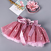 Petticoat Hoop Skirt Tutu Under Skirt 1950s Sequin Fuchsia Petticoat / Kid
