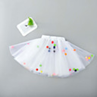 Petticoat Hoop Skirt Tutu Under Skirt 1950s Spandex Red Blue Pink Petticoat / Kid